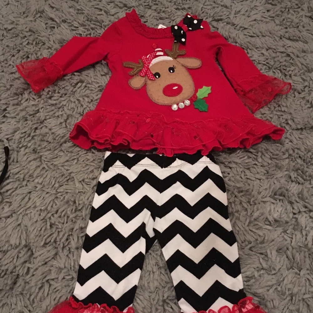 Rare Editions Christmas Outfit